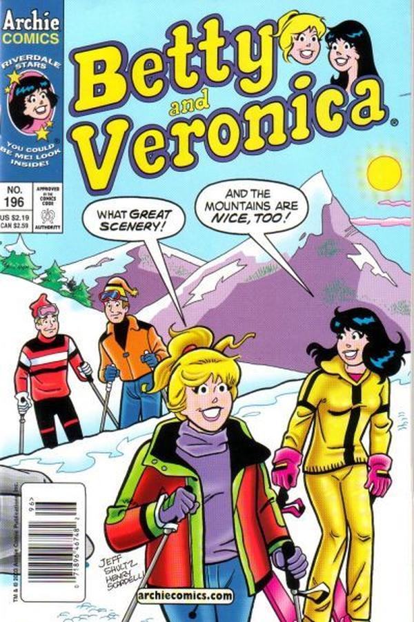 Betty and Veronica (1987) #196 cover