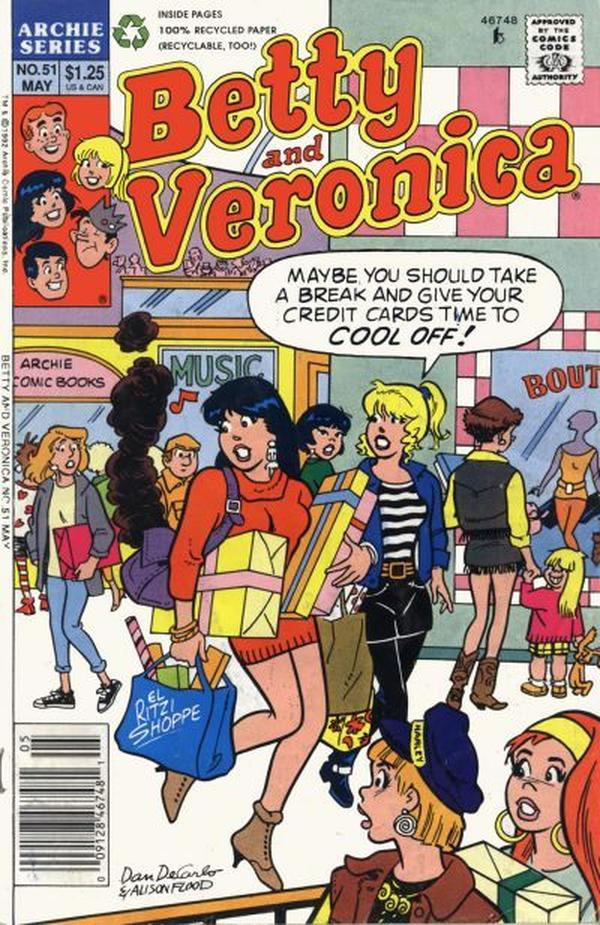 Betty and Veronica (1987) #51 cover