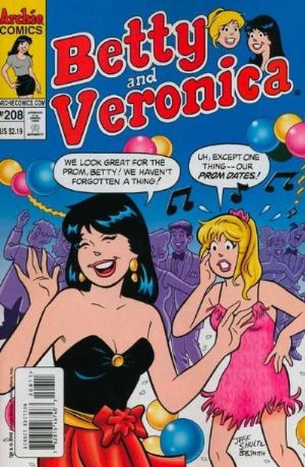 Betty and Veronica (1987) #208 cover