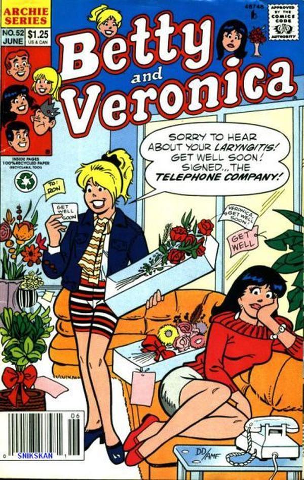 Betty and Veronica (1987) #52 cover
