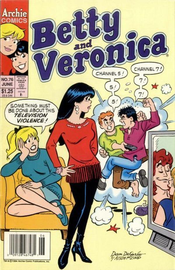 Betty and Veronica (1987) #76 cover