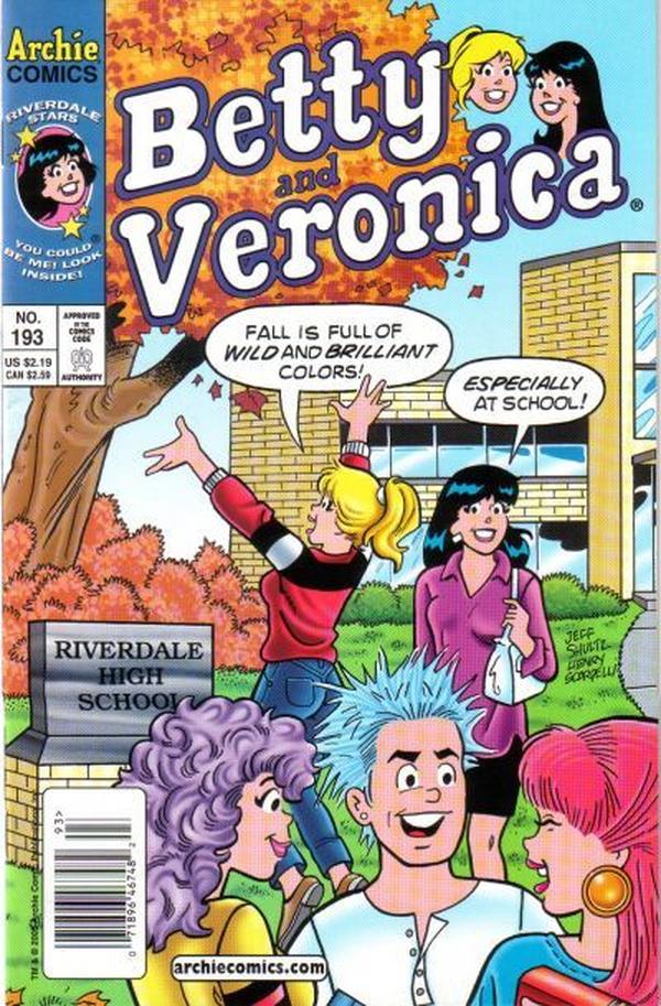 Betty and Veronica (1987) #193 cover