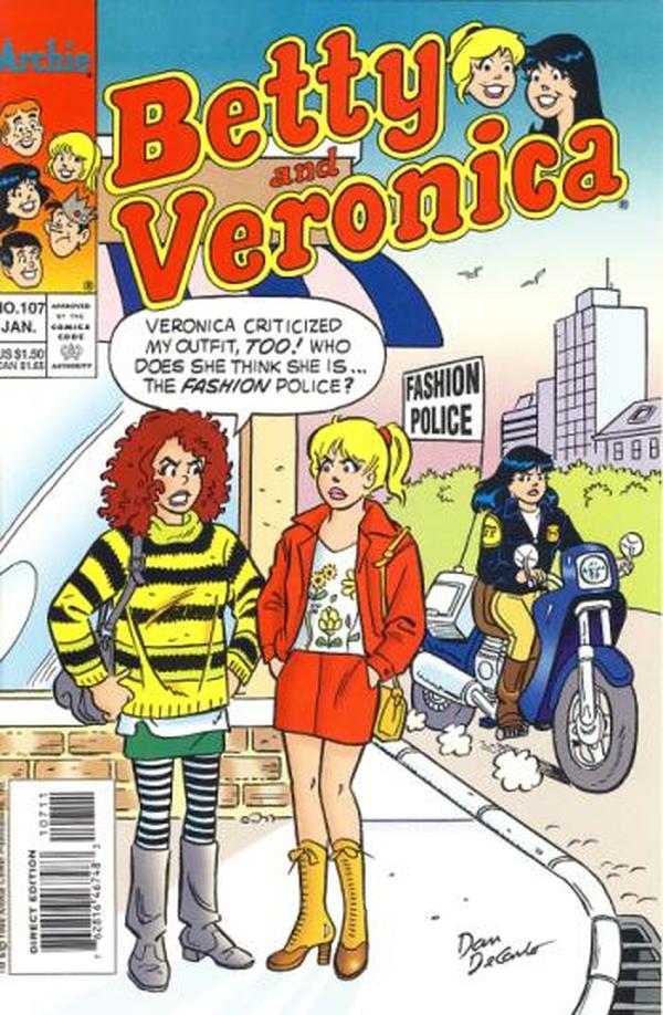 Betty and Veronica (1987) #107 cover