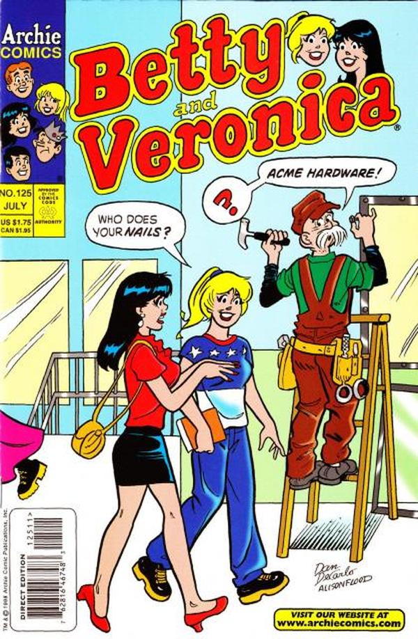 Betty and Veronica (1987) #125 cover