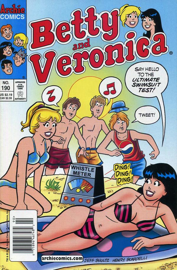 Betty and Veronica (1987) #190 cover