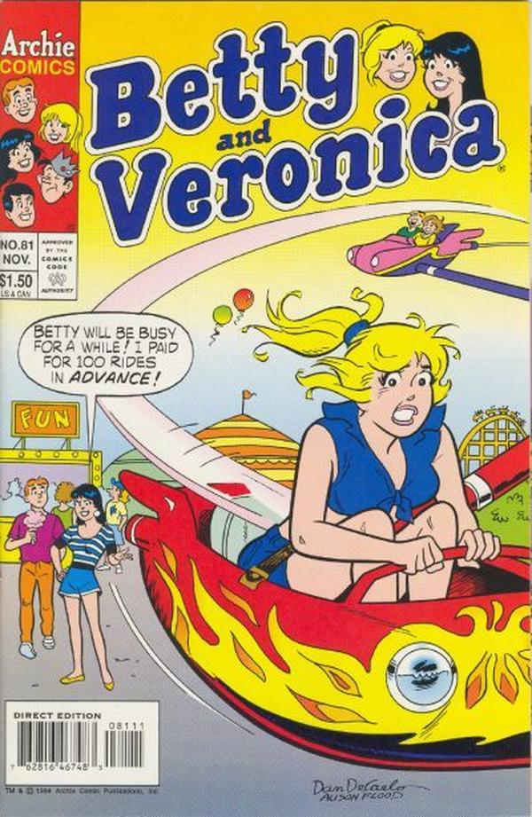 Betty and Veronica (1987) #81 cover