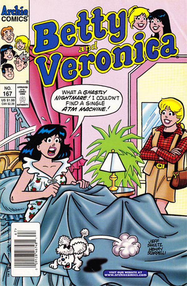 Betty and Veronica (1987) #167 cover