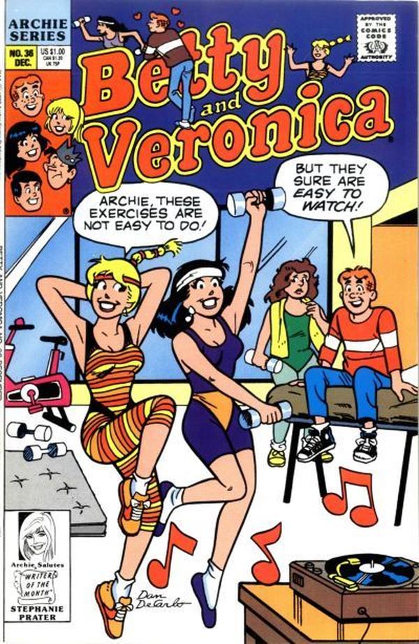 Betty and Veronica (1987) #36 cover
