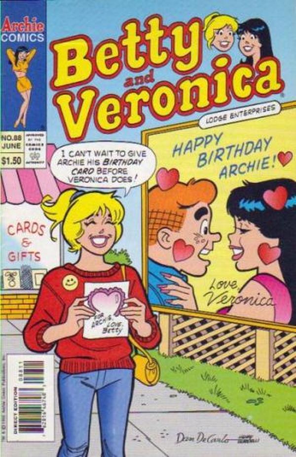 Betty and Veronica (1987) #88 cover