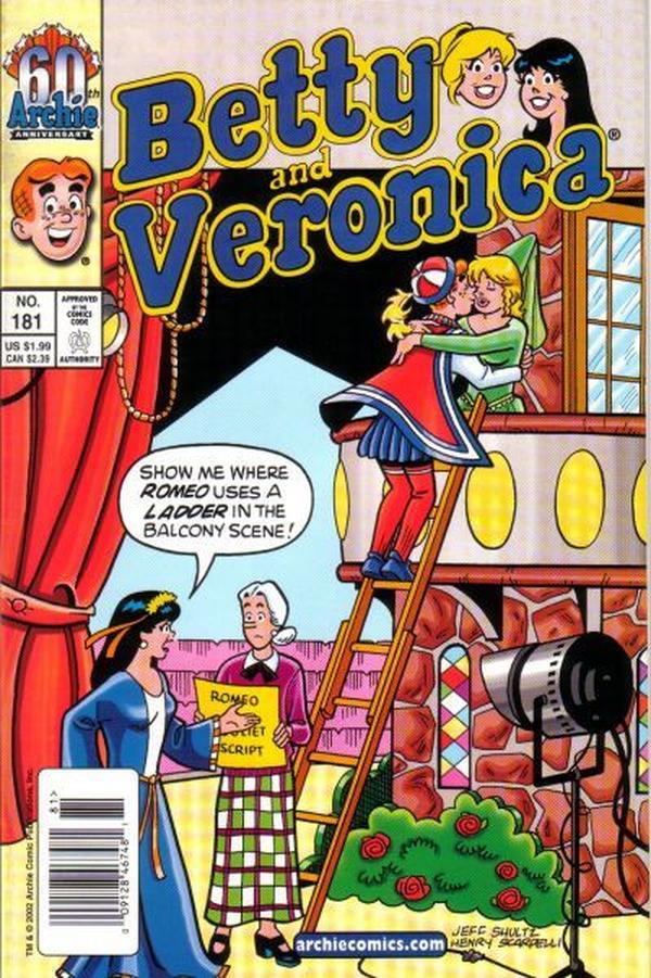 Betty and Veronica (1987) #181 cover
