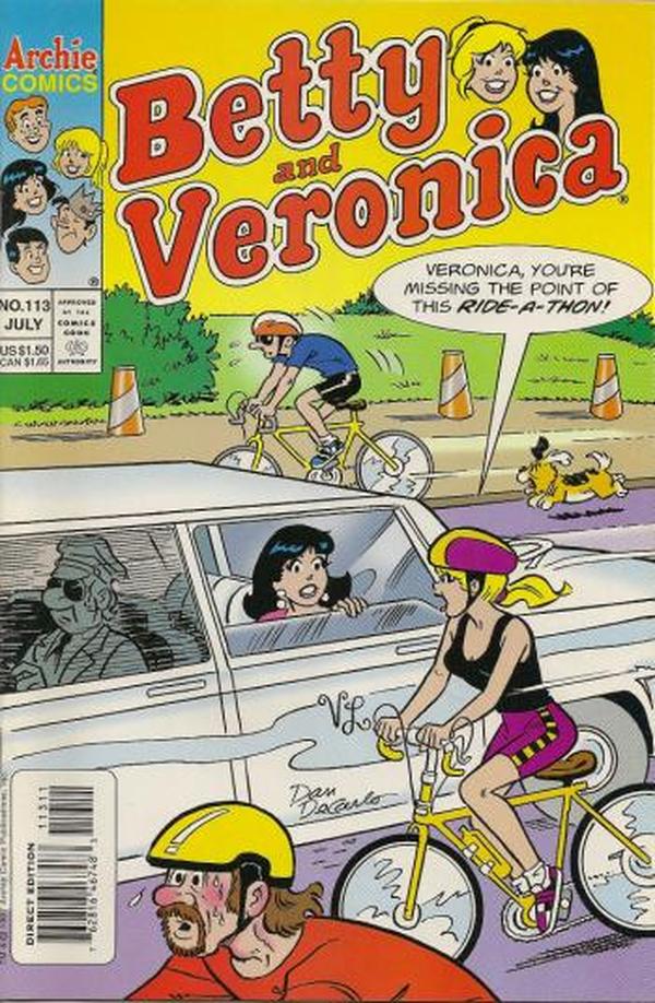 Betty and Veronica (1987) #113 cover