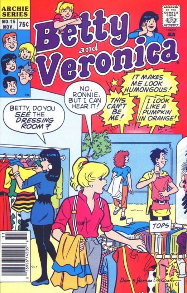 Betty and Veronica (1987) #15 cover