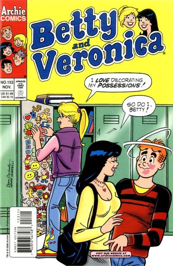 Betty and Veronica (1987) #153 cover