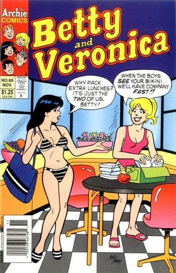 Betty and Veronica (1987) #69 cover