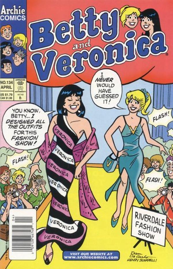 Betty and Veronica (1987) #134 cover