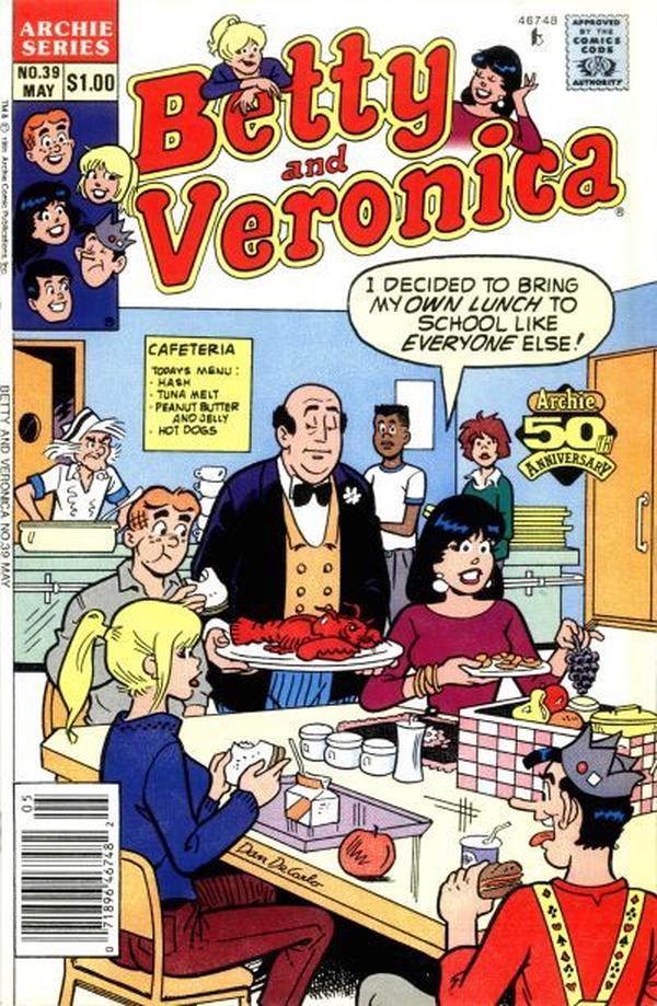 Betty and Veronica (1987) #39 cover