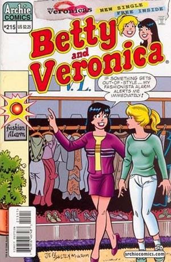 Betty and Veronica (1987) #215 cover