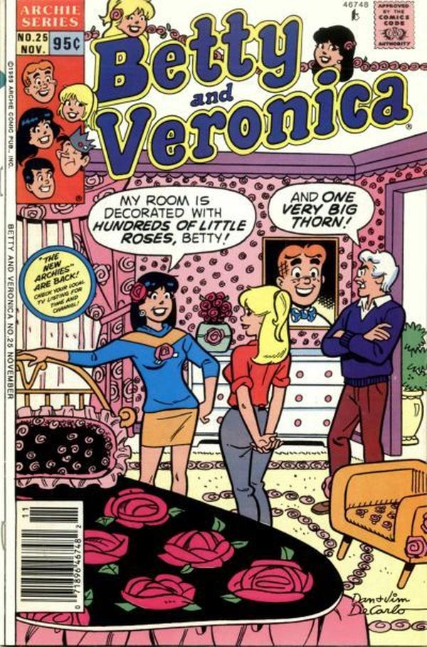 Betty and Veronica (1987) #25 cover