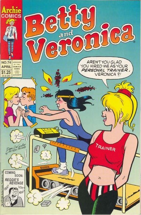 Betty and Veronica (1987) #74 cover