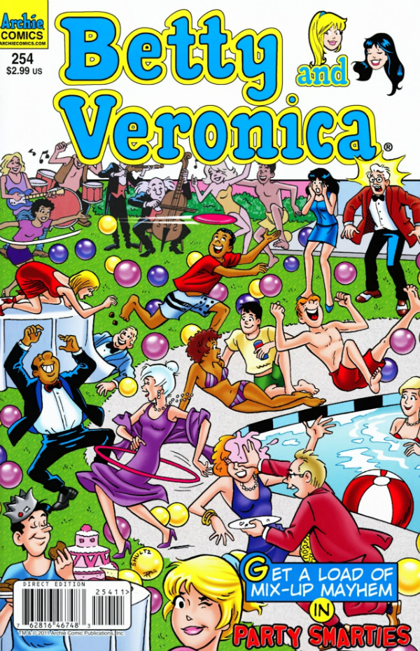 Betty and Veronica (1987) #254 cover