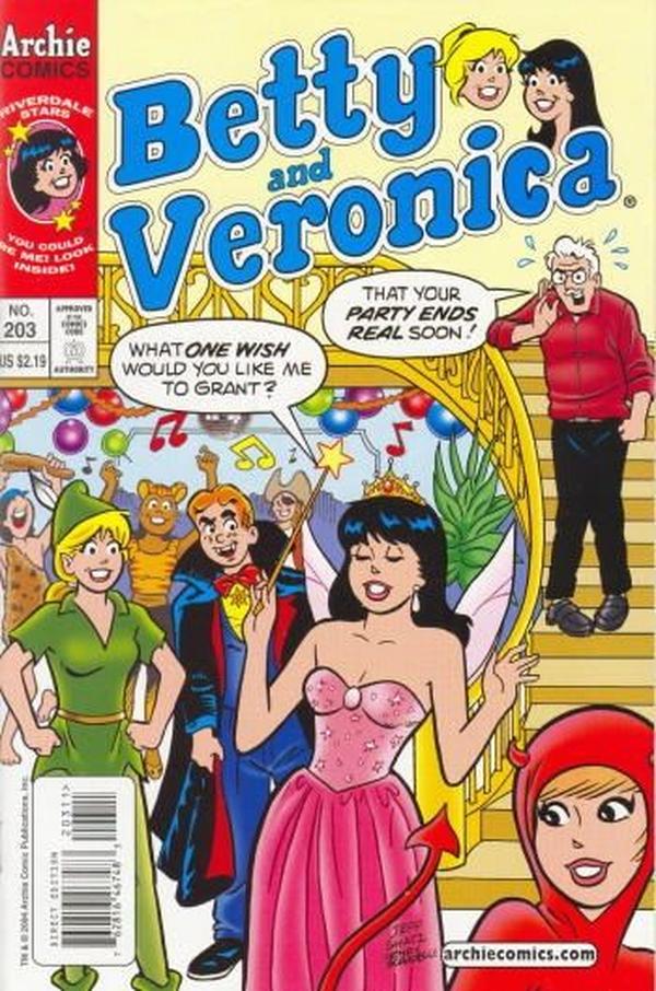 Betty and Veronica (1987) #203 cover