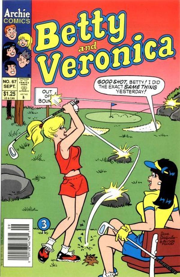Betty and Veronica (1987) #67 cover