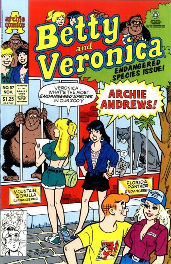 Betty and Veronica (1987) #57 cover