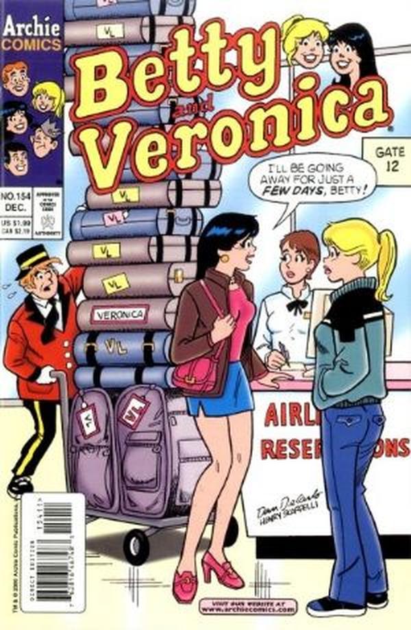 Betty and Veronica (1987) #154 cover
