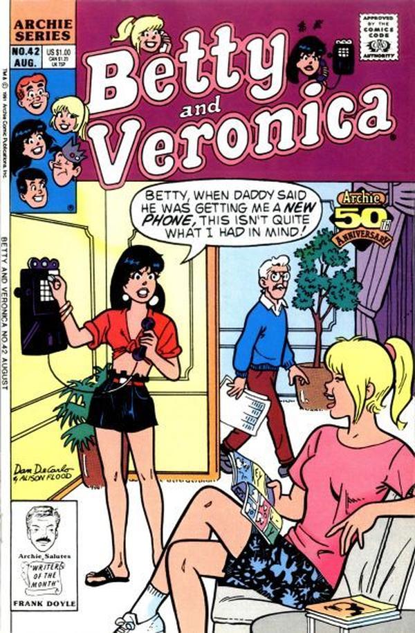 Betty and Veronica (1987) #42 cover