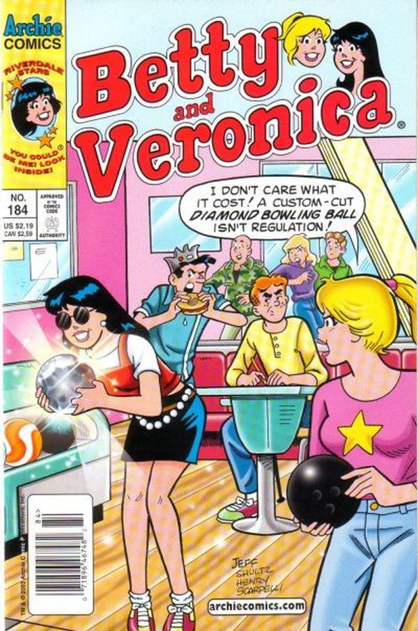 Betty and Veronica (1987) #184 cover