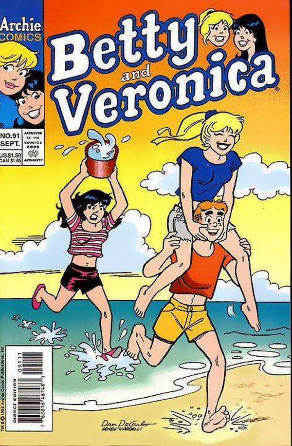 Betty and Veronica (1987) #91 cover