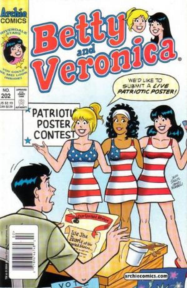 Betty and Veronica (1987) #202 cover
