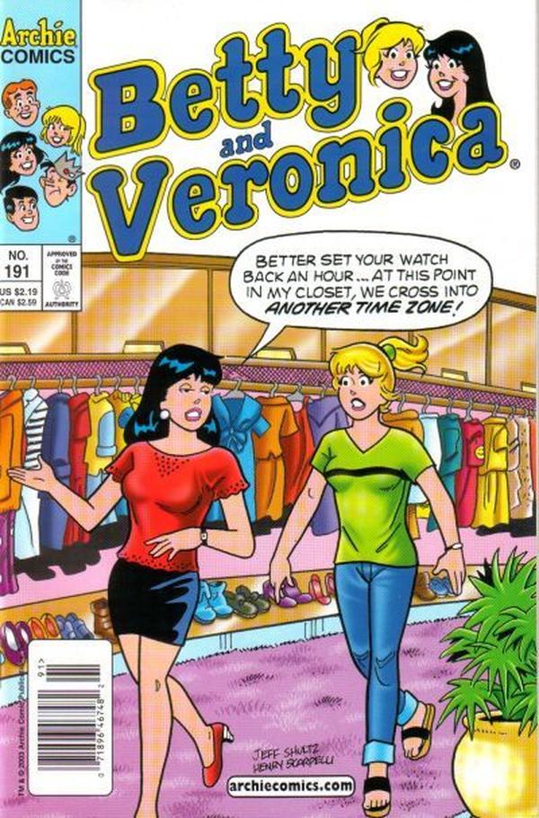 Betty and Veronica (1987) #191 cover