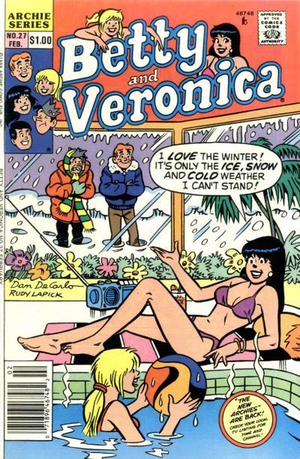 Betty and Veronica (1987) #27 cover