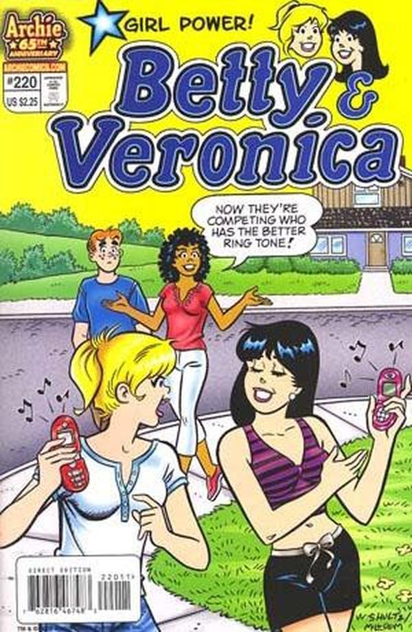 Betty and Veronica (1987) #220 cover