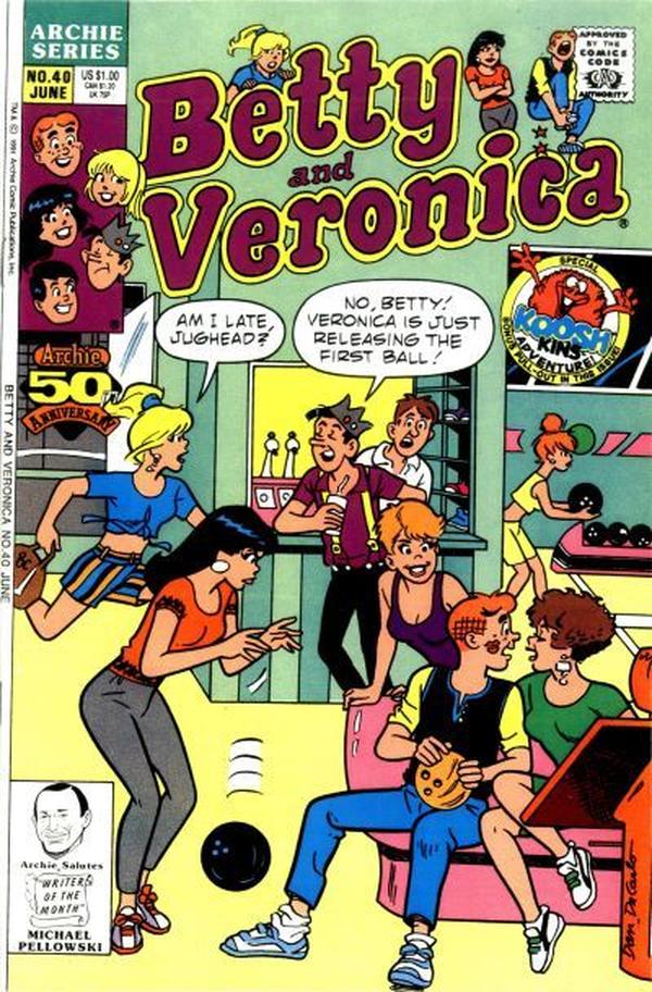 Betty and Veronica (1987) #40 cover