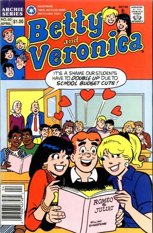 Betty and Veronica (1987) #50 cover