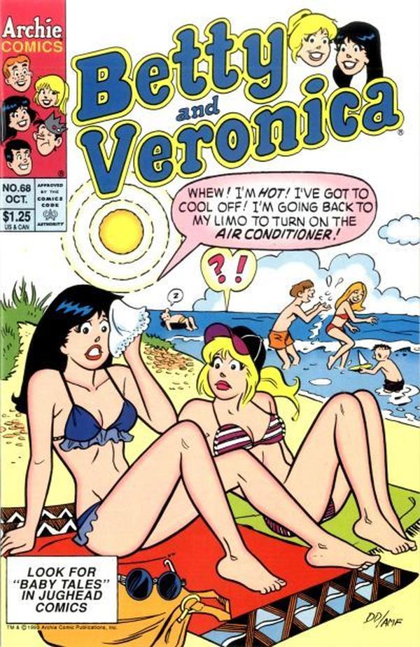 Betty and Veronica (1987) #68 cover