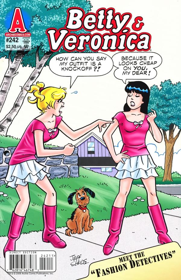 Betty and Veronica (1987) #242 cover