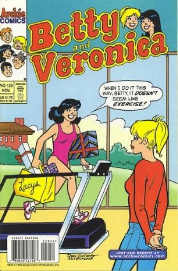 Betty and Veronica (1987) #129 cover