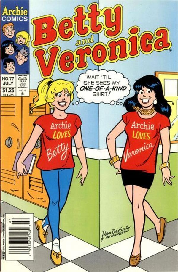 Betty and Veronica (1987) #77 cover