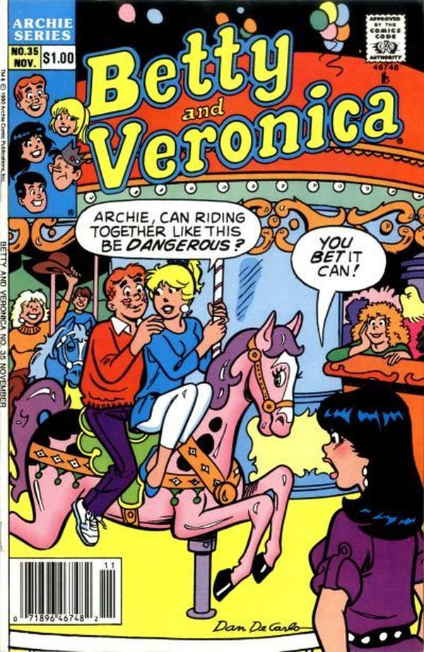 Betty and Veronica (1987) #35 cover
