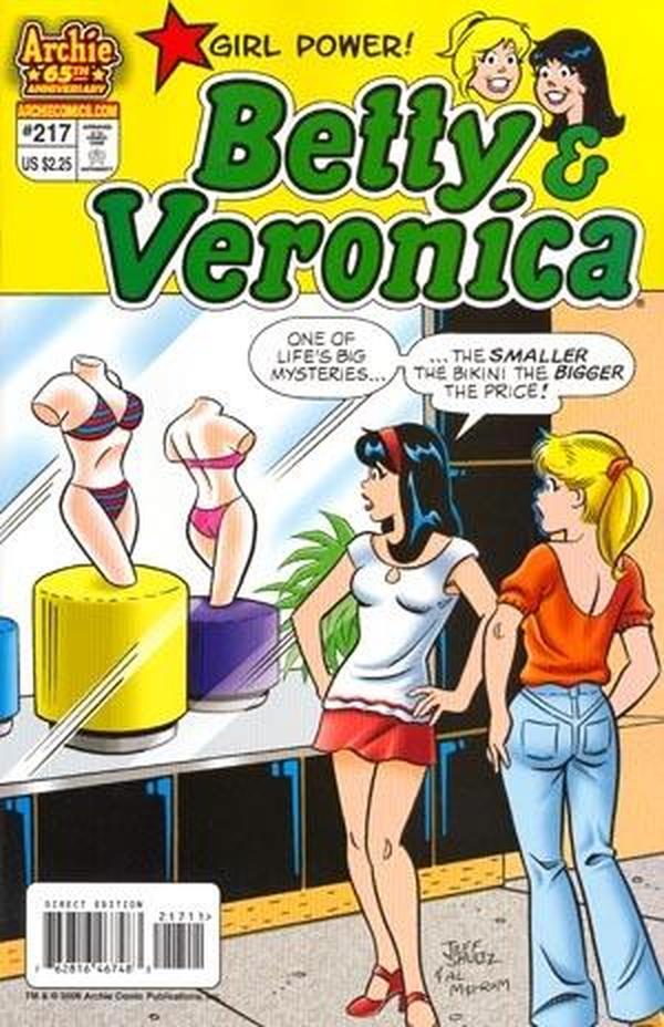 Betty and Veronica (1987) #217 cover