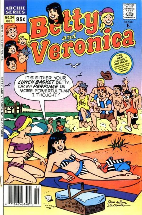 Betty and Veronica (1987) #24 cover
