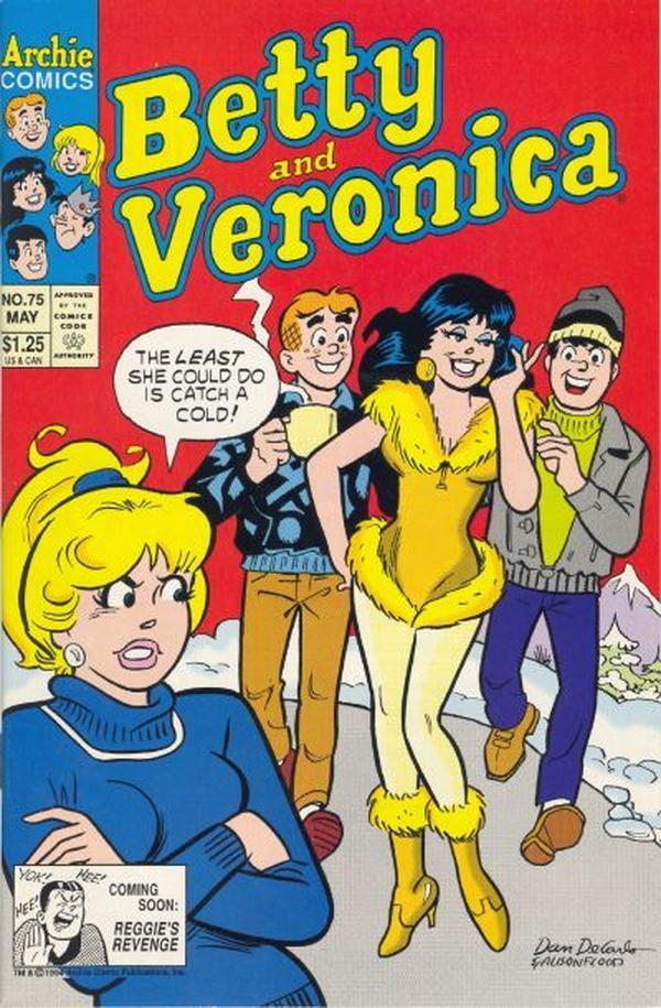 Betty and Veronica (1987) #75 cover