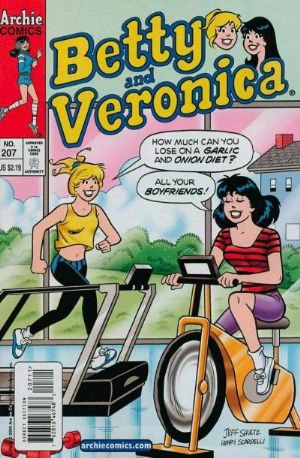 Betty and Veronica (1987) #207 cover