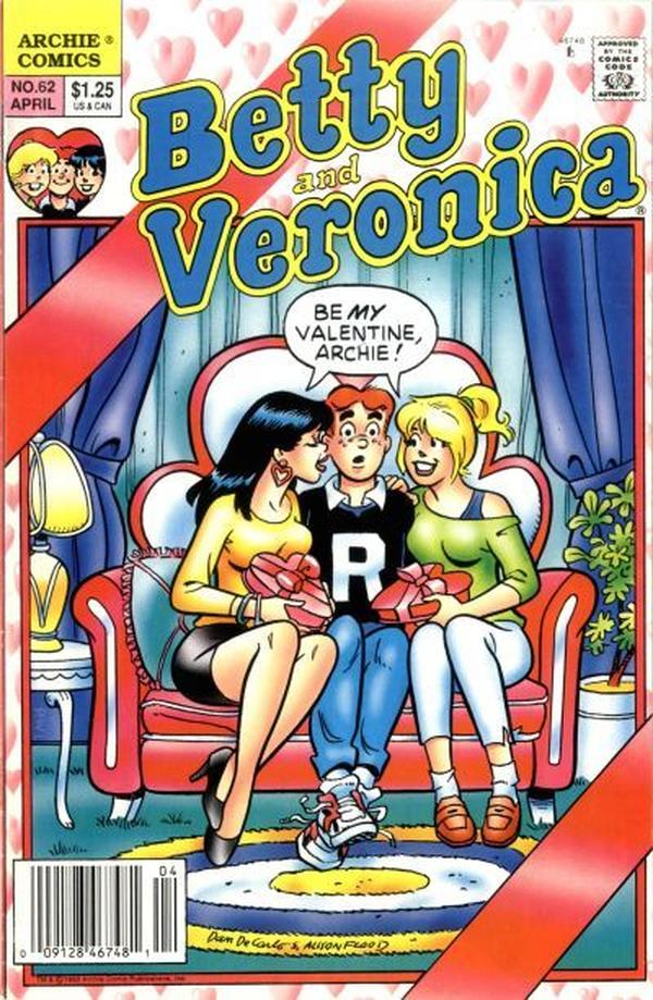 Betty and Veronica (1987) #62 cover