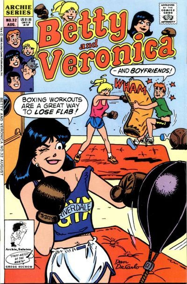 Betty and Veronica (1987) #32 cover