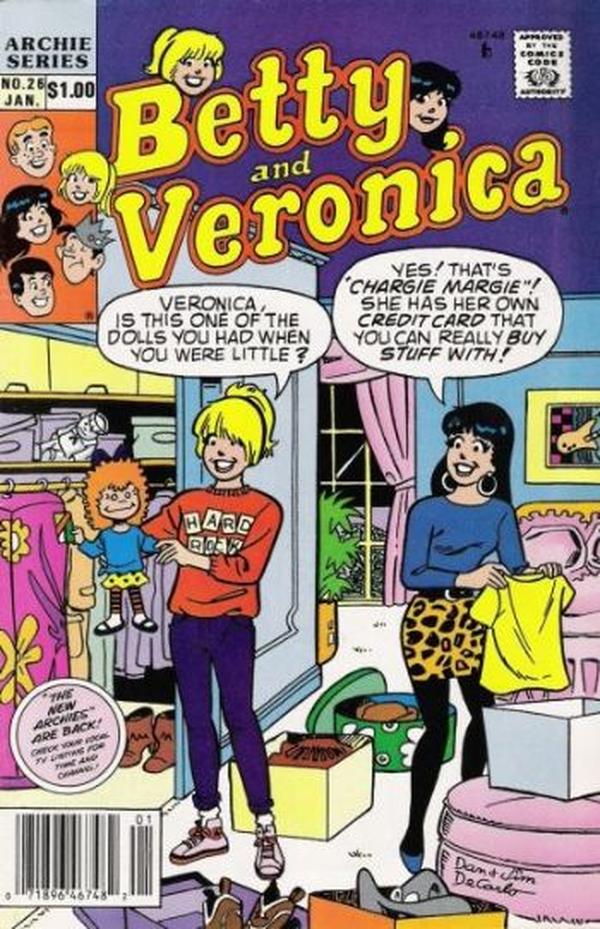 Betty and Veronica (1987) #26 cover