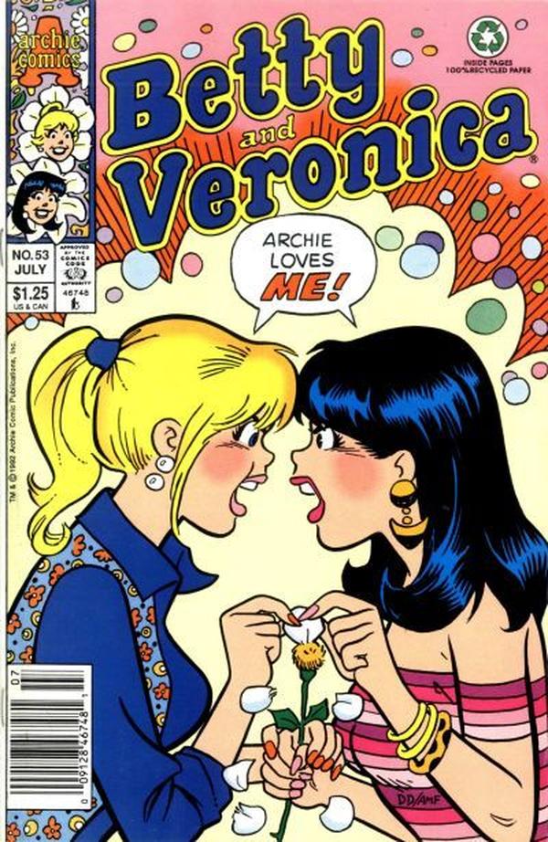 Betty and Veronica (1987) #53 cover